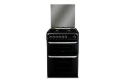 Hotpoint CH60DHKFS Dual Fuel Cooker - Black